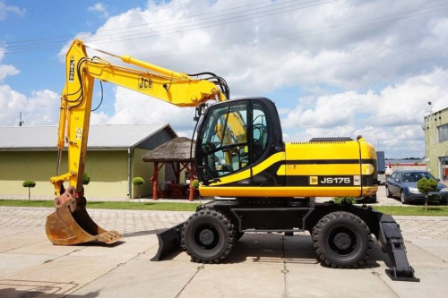 Аренда колесного экскаватора JCB JS175W